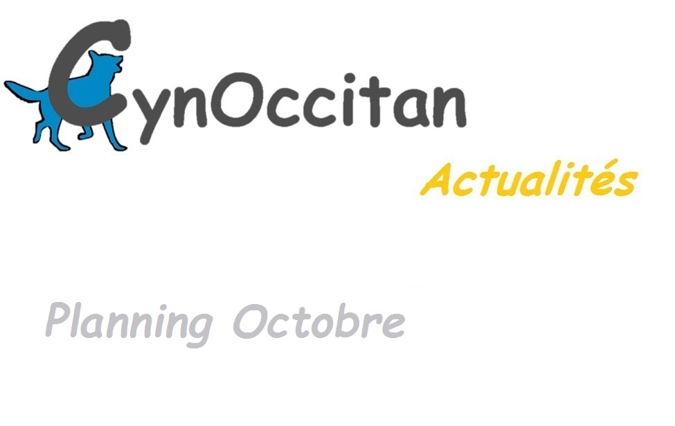 educateur canin comportementaliste montpellier gard herault Planning d'Octobre 2025