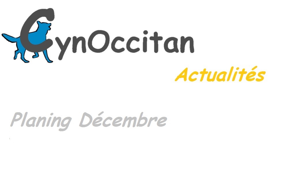 educateur canin comportementaliste montpellier gard herault Planning de Décembre 2025